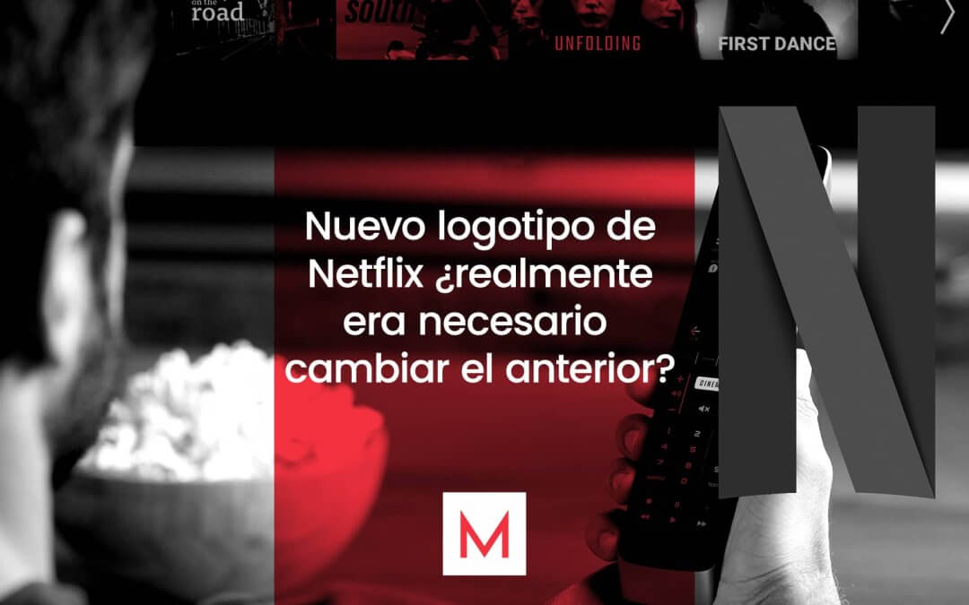 Nuevo logotipo de Netflix ¿realmente era necesario cambiar el anterior?