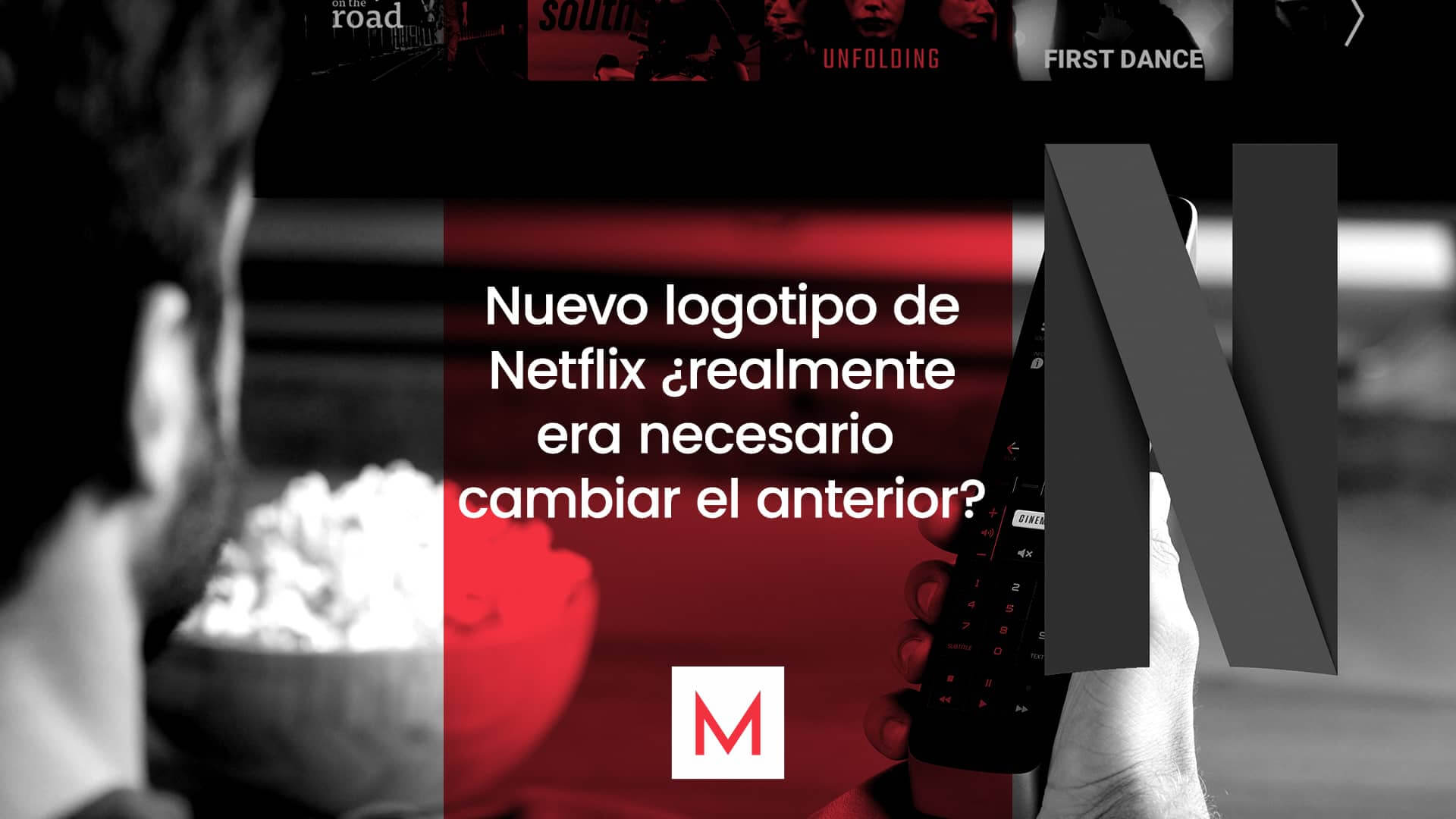 Nuevo logotipo de Netflix realmente era necesario cambiar el anterior
